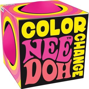 Color Change Groovy Glob! Squishy, Squeezy, Stretchy Stress Balls - Assorted Colors 3 Pack