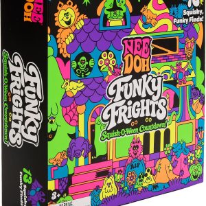 Funky Frights Squish-O-Ween Countdown (Pack of 1) | Halloween advent with 13 Mini Squeeze Toys